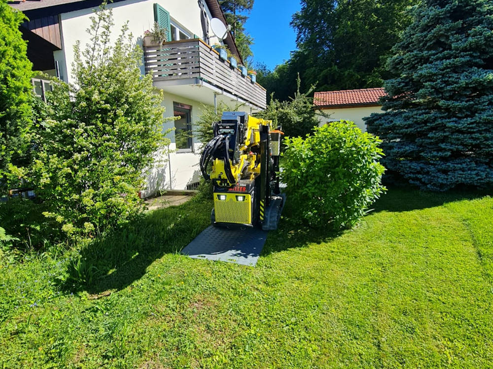 Holz Glas Miller, Balkonverglasungen, Terrassenüberdachung, Fenster, Türen, Kran